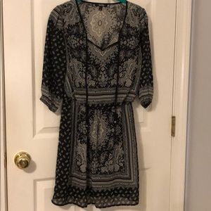 BeBop 3/4 sleeve dress EUC Boho